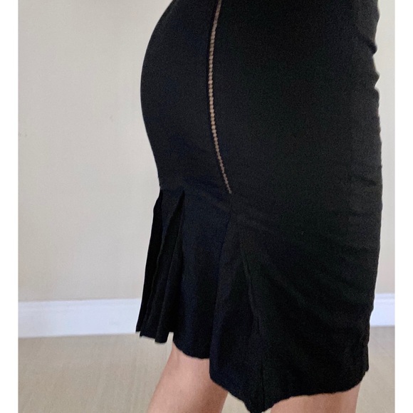 SOLD BEBE Black  dress - Picture 4 of 11